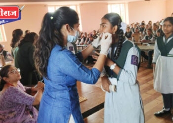 गांधी रिसर्च फाउंडेशनतर्फे शिरसोली येथे दंत तपासणी शिबीर