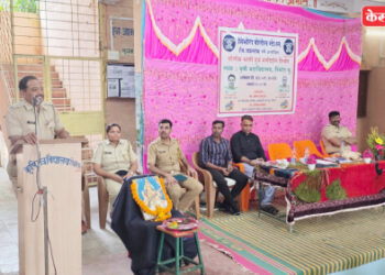 पोलीस भरतीपूर्व मार्गदर्शन शिबिराचा विद्यार्थ्यांनी घेतला लाभ