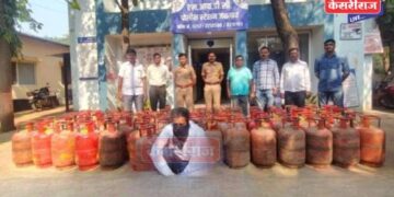 एमआयडीसीतील ६१ गॅस सिलेंडर चोरी प्रकरण उघडकीस