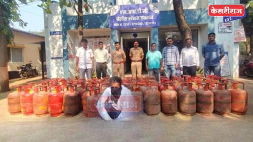 एमआयडीसीतील ६१ गॅस सिलेंडर चोरी प्रकरण उघडकीस