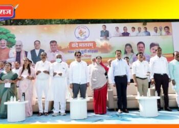 वंदे मातरम् गीत हा आपला स्वाभिमान – ना. गिरीश महाजन