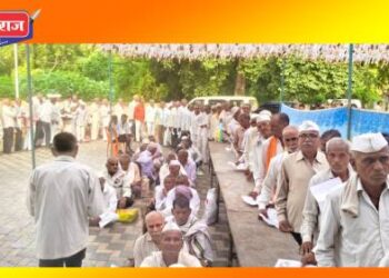 जिपीएस मित्र परिवार च्या नेत्र शिबीर ला प्रचंड प्रतिसाद