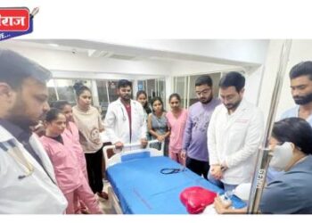 आपात्कालीन परिस्थीतीवर नियंत्रण मिळवण्यासाठी महादेव हॉस्पीटलमध्ये चर्चा