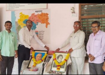 शिरसोलीच्या बारी समाज विद्यालयात सरदार पटेल जयंती साजरी