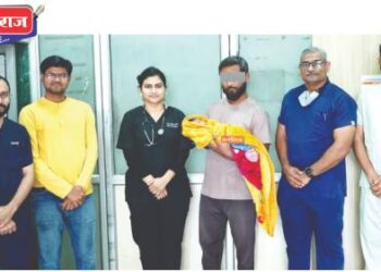 दुर्मिळ आजाराच्या नवजात शिशुवर जोखमीची शस्त्रक्रिया यशस्वी