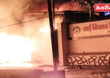 साई किसान ठिबक नळी कंपनीला भीषण आग