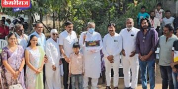 ‘काजळी’ मराठी चित्रपटाचा भव्य मुहूर्त!