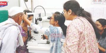 ३० वर्षीय महिलेच्या दोन्ही डोळ्यांवरील मोतीबिंदूवर डॉ. उल्हास पाटील रूग्णालयात यशस्वी शस्त्रक्रिया