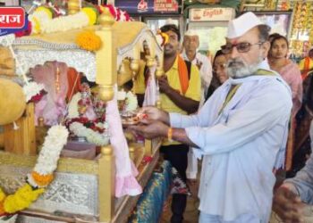 वावडदे येथे एरंडोल-शेगाव पायी वारी दिंडीचे उत्साही स्वागत!