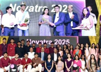 गोदावरी अभियांत्रिकी महाविद्यालयात नोव्हाट्रा २५ फ्रेशर्स पार्टी उत्साहात संपन्न