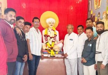 श्री संताजी जगनाडे महाराज पुण्यतिथीनिमित्त अभिवादन