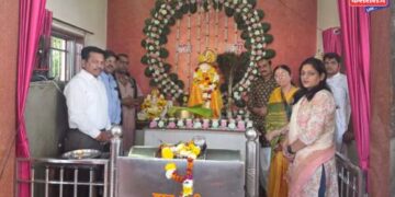 साईबाबांच्या नामस्मरणामध्ये भाविक दंग, शहरात मंदिराचा वर्धापनदिन उत्साहात