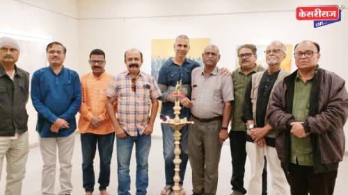 ‘ग्रॅव्हिटी’ चित्र प्रदर्शनात प्रकाश सावल्यांची जुगलबंदी!