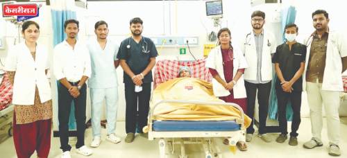 १०० टक्के रक्तपुरवठा खंडीत झालेल्या महिलेवर हृदयाची यशस्वी शस्त्रक्रिया