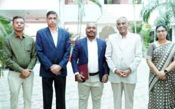 गोदावरी कॉलेज ऑफ नर्सिंगचे प्रा. पियूष वाघ यांना पीएच.डी पदवी प्रदान  