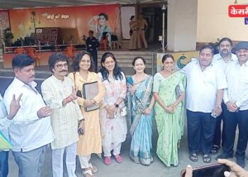 प्रभाग क्रमांक ७ मधून अंकिता पंकज पाटील यांचा उमेदवारी अर्ज दाखल