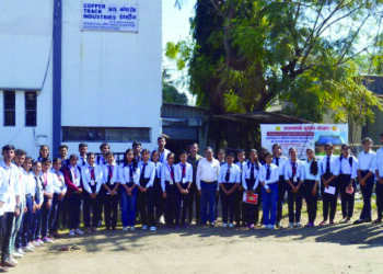 गोदावरी अभियाांत्रिकी महाविद्यालय जळगाव व कॉपर ट्रॅक इंडस्ट्री नाशिक याांच्यात सामंजस्य करार