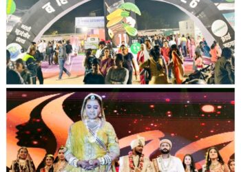 जळगावात बहिणाबाई महोत्सवात रंगांची उधळण: दिमाखदार ‘फॅशन शो’ने जळगावकरांना जिंकले!