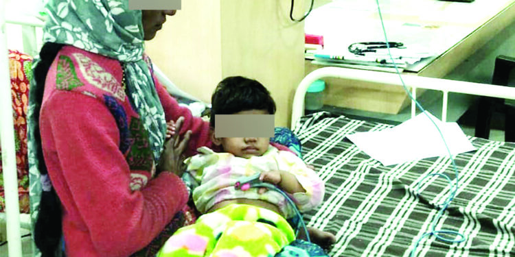 मेंदूज्वर आजाराच्या चिमुकलीवर यशस्वी उपचार