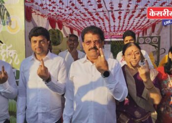 जळगाव महापालिका मतदानासाठी मतदारांचा उत्साह