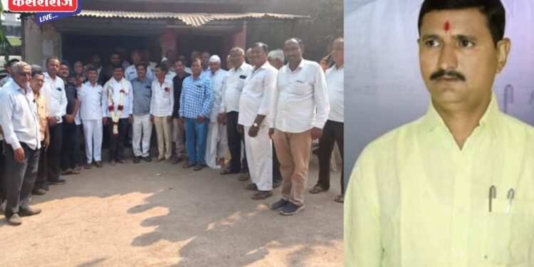 जळके ग्रामपंचायतीच्या उपसरपंचपदी निवृत्ती अर्जुन पाटील यांची बिनविरोध निवड