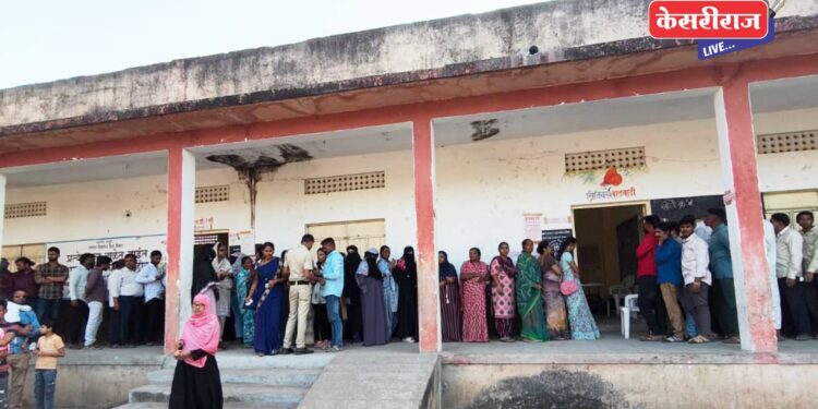 पिंप्राळा हुडको परिसरात मतदानासाठी उत्साह