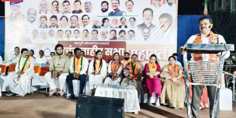 भाजप म्हणजे विकास ! प्रभाग १६ मध्ये आ. राजूमामा भोळे यांची गर्जना