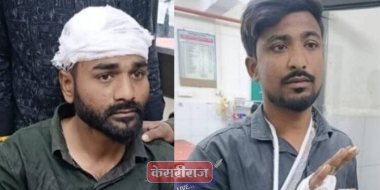 जुन्या वादातून २ गट भिडले, दगडफेकीसह सळईने केला हल्ला, १० पेक्षा अधिक जखमी !