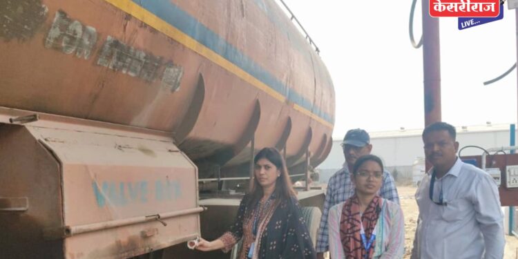 किन्ही शिरपूर एमआयडीसीत ३० हजार लिटर संशयास्पद इंधन जप्त