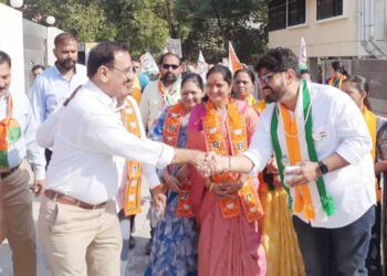 प्रफुल्ल देवकर यांच्या प्रचार रॅलीला नागरिकांचा मोठा प्रतिसाद