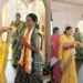 प्रचारफेरीतून निर्माण झाला विजयाचा विश्वास : रांगोळ्या काढून, पुष्पहार देऊन उमेदवाराचे स्वागत !