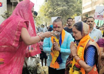 प्रभाग क्रमांक ३ मध्ये चैताली ठाकरे यांच्या प्रचाराचा धुमधडाका