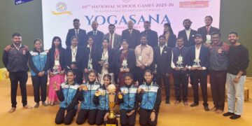 राष्ट्रीय योगासन स्पर्धेत महाराष्ट्राला विजेतेपद