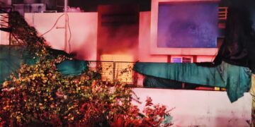 कोल्हे हिल्स परिसरात घराला आग; ३५ ते ४० हजारांचे नुकसान