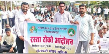 पीकविमा परतावा न मिळाल्याने शेतकरी आक्रमक