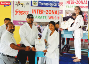 धुळे येथे विभागीय कराटे, तायक्वांदो व वुशू स्पर्धेत गोदावरी अभियांत्रिकी महाविद्यालयाचा दबदबा