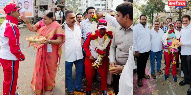 पंतप्रधान सायकल रॅलीमध्ये जळगावचे नाव उंचावले, पुणे ते दिल्ली रॅली फत्ते !