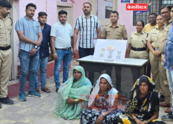 खिसेकापू टोळीतील ३ महिला ताब्यात; ३२,४०० रुपयांचा मुद्देमाल जप्त