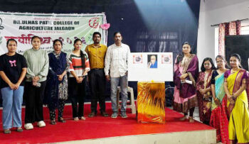 डॉ. उल्हास पाटील कृषी महाविद्यालयात मराठी राजभाषा दिन उत्साहात