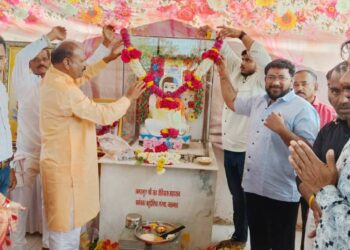 जळगावात संत रोहिदास महाराज जयंती उत्साहात