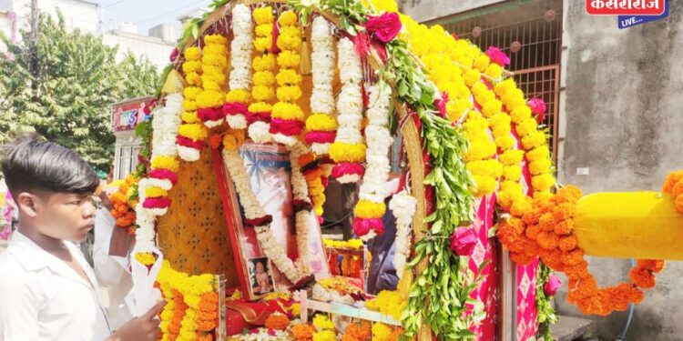 गजानन महाराज प्रकटदिनानिमित्त कांचन नगर परिसरात भव्य पालखी सोहळा उत्साहात