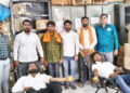 रक्तदान श्रेष्ठदान ग्रुपच्या संकल्पनेतून भोनगाव येथे भव्य रक्तदान शिबिर