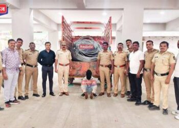 वीज तारा चोरणारी टोळी गजाआड; १०.५० लाखांचा मुद्देमाल जप्त