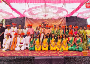 डॉ. गुणवंतराव सरोदे आयुर्वेद महाविद्यालयात शिवजयंतीचा जल्लोष