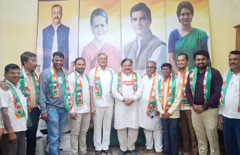 जामनेर तालुक्यातील कार्यकर्त्यांचा काँग्रेसमध्ये जाहीर प्रवेश