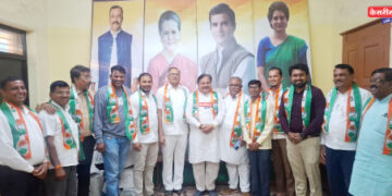 जामनेर तालुक्यातील कार्यकर्त्यांचा काँग्रेसमध्ये जाहीर प्रवेश