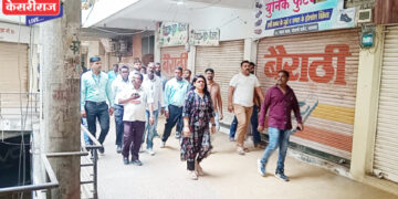 महापालिकेने गोलाणी मार्केटमध्ये राबविले स्वच्छता अभियान, २२ टन कचरा संकलित