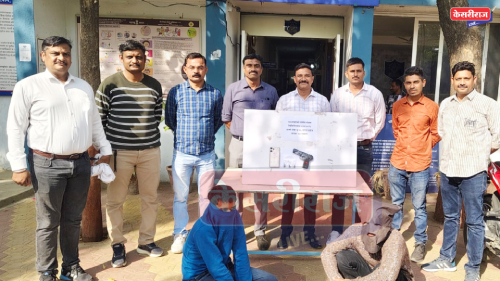 गावठी कट्टा व जिवंत काडतुसासह सिल्लोडचे दोन तरुण जेरबंद