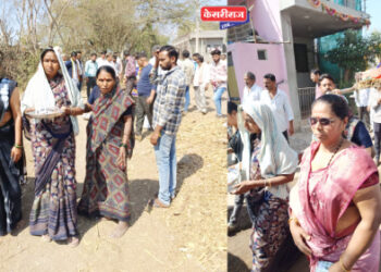 परंपरेची जुनी बंधने तोडली! खेडी व्यव्हारदळे येथे मुलीने दिला पित्याला मुखाग्नी