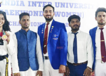 अ.भा. आंतरविद्यापिठ तायक्वांदो स्पर्धेत गोदावरी अभियांत्रिकीस कास्य पदक